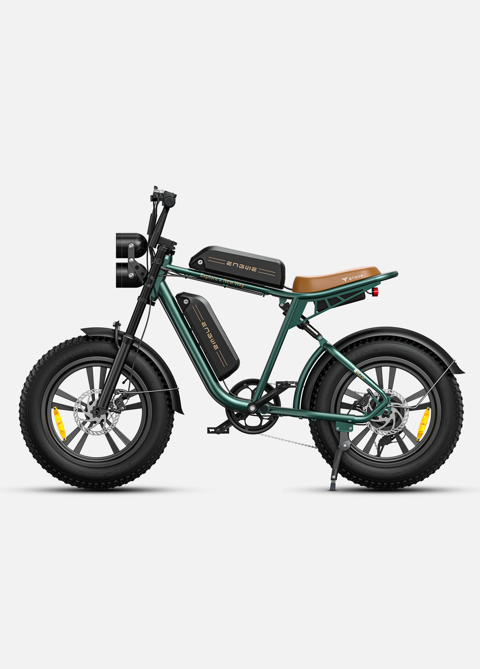 ENGWE M20 E-Bike im Motorrad-Stil