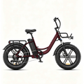 Burgundia-Rower elektryczny L20 Boost Step-Thru