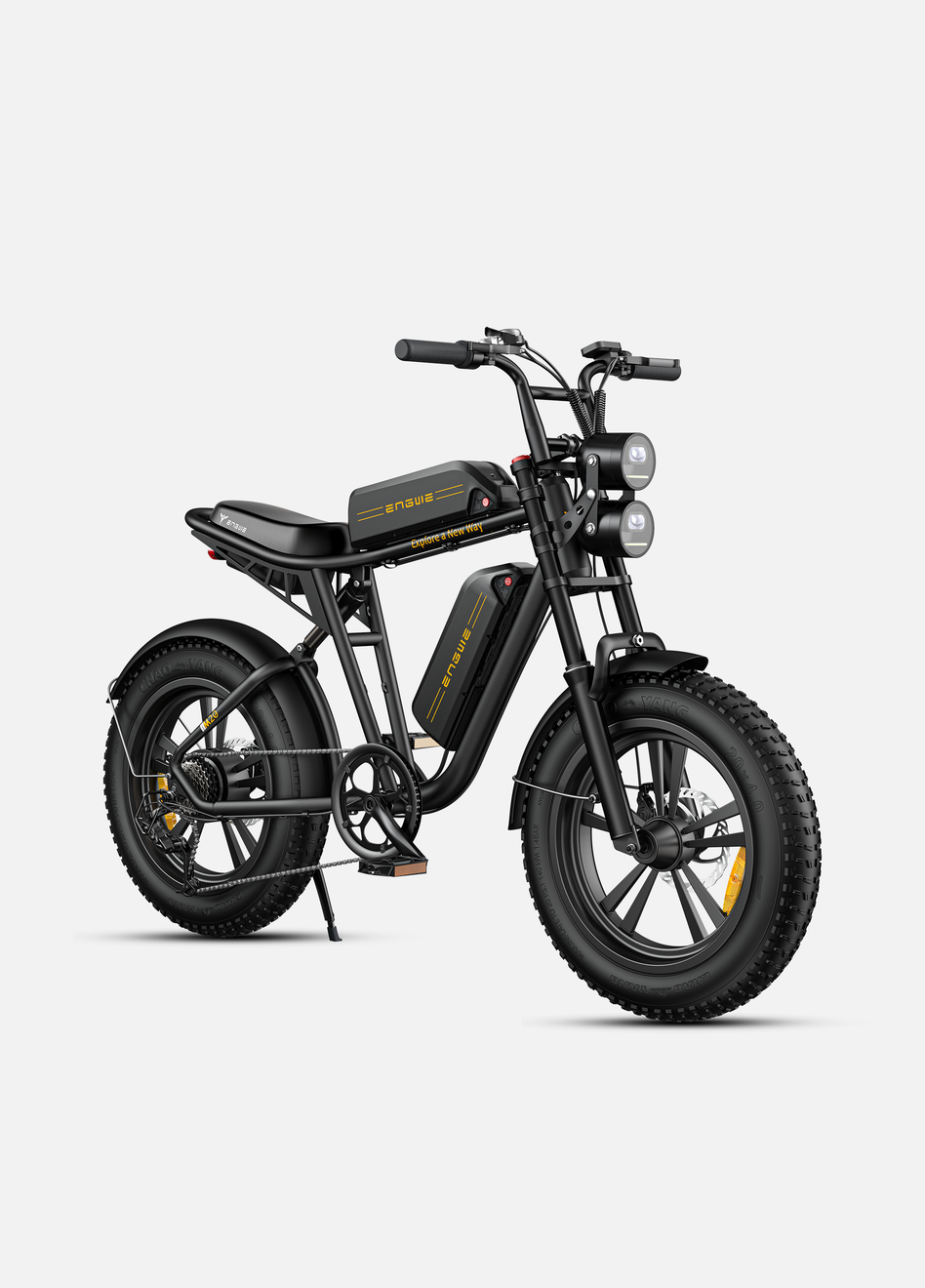ENGWE M20 E-Bike im Motorrad-Stil