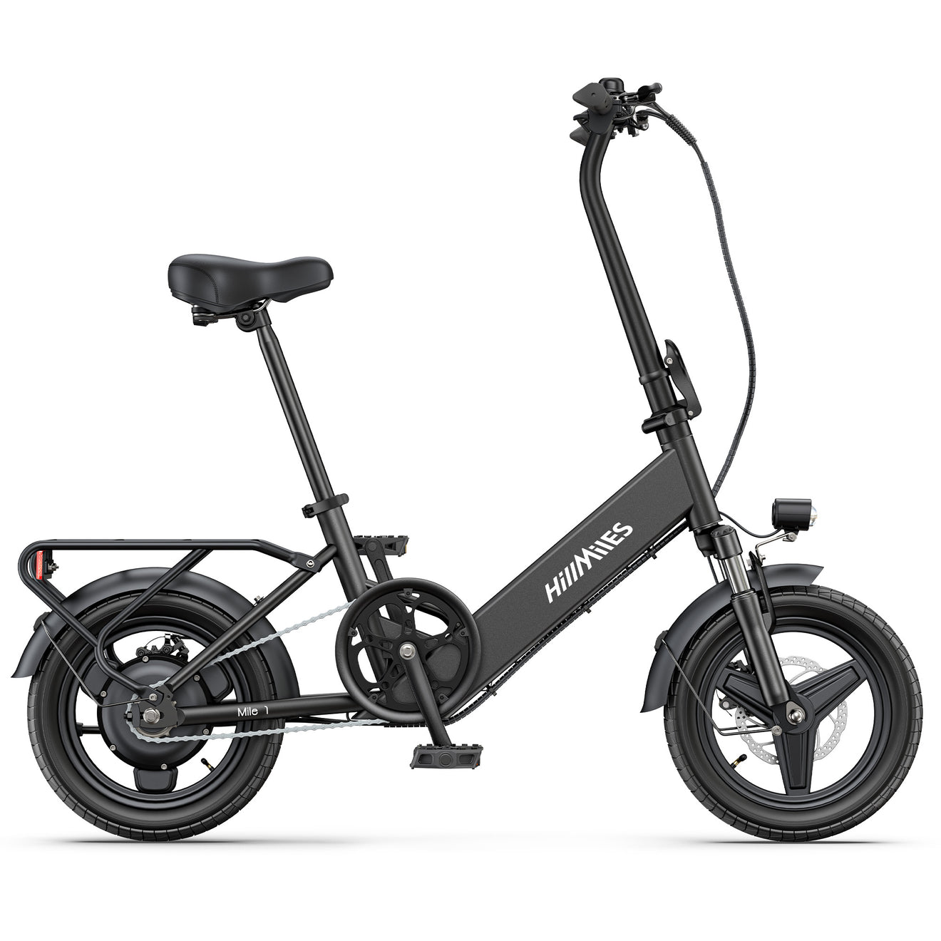 Hillmiles Mile 1 Ultrakompaktes Klapp-E-Bike | 250W Motor | 36V 10.4Ah | 60km Reichweite