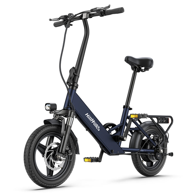 Hillmiles Mile 1 Ultrakompaktes Klapp-E-Bike | 250W Motor | 36V 10.4Ah | 60km Reichweite
