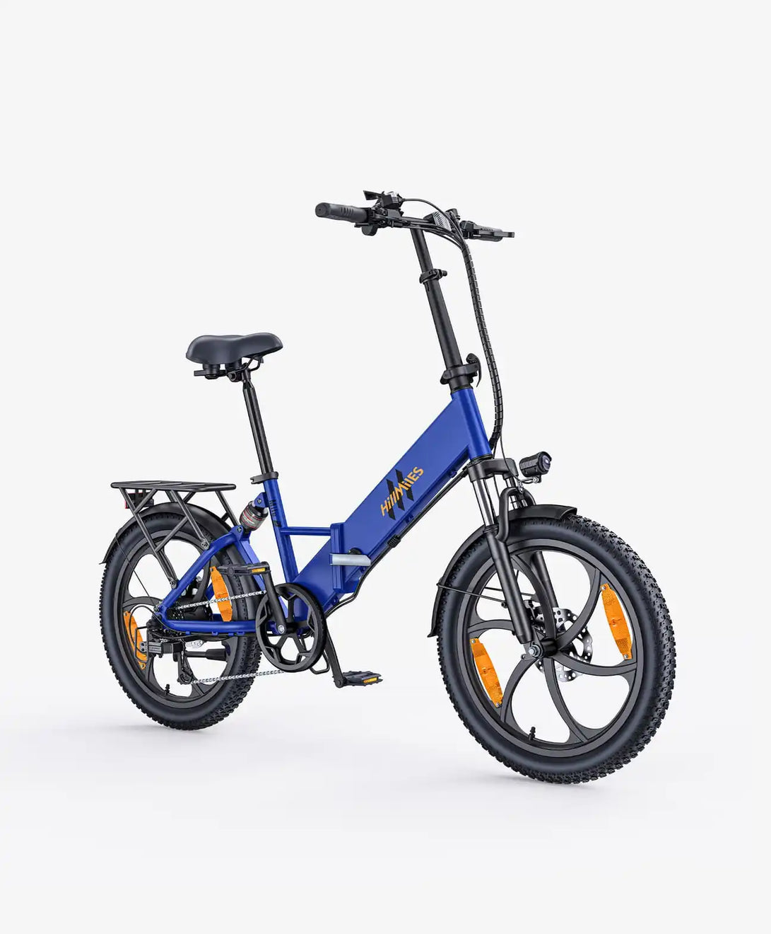 Hillmiles Mile 2 Vielseitiges faltbares E-Bike | 250W Motor | 42Nm Drehmoment | 100km Reichweite