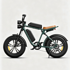 Rower elektryczny w stylu motocykla M20