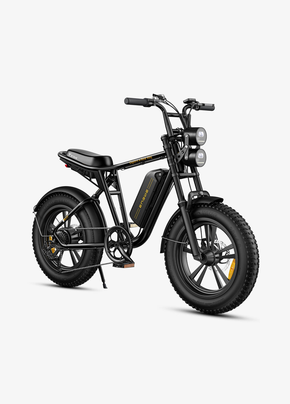 ENGWE M20 E-Bike im Motorrad-Stil